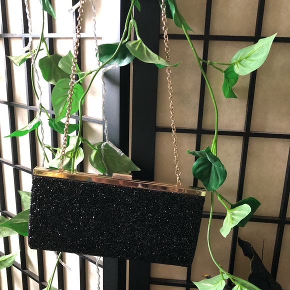 Elegant Black Beaded Clutch purse - Picture 5 of 5